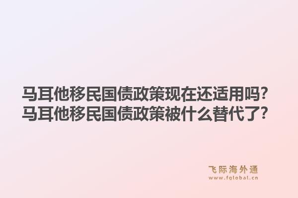 马耳他移民国债政策现在还适用吗？马耳他移民国债政策被什么替代了？