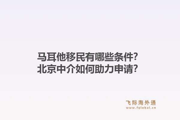 马耳他移民有哪些条件？北京中介如何助力申请？