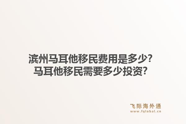 滨州马耳他移民费用是多少？马耳他移民需要多少投资？