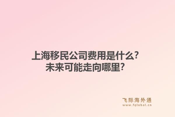 上海移民公司费用是什么?未来可能走向哪里?1.jpg