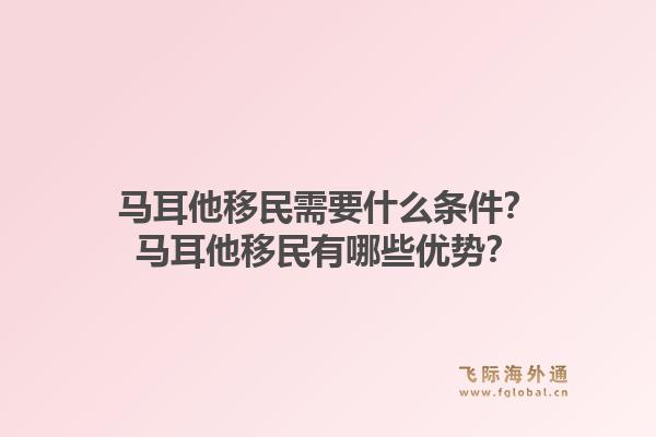 马耳他移民需要什么条件？马耳他移民有哪些优势？