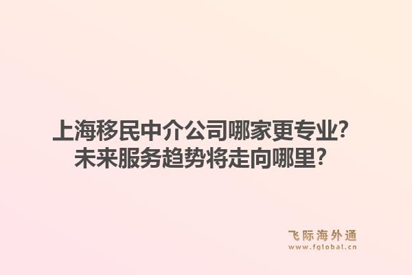 上海移民中介公司哪家更专业?未来服务趋势将走向哪里?1.jpg
