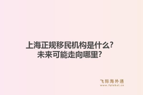 上海正规移民机构是什么?未来可能走向哪里?1.jpg