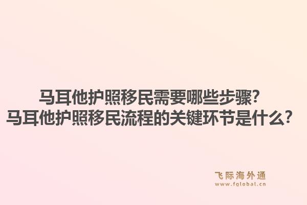 马耳他护照移民需要哪些步骤?马耳他护照移民流程的关键环节是什么?1.jpg