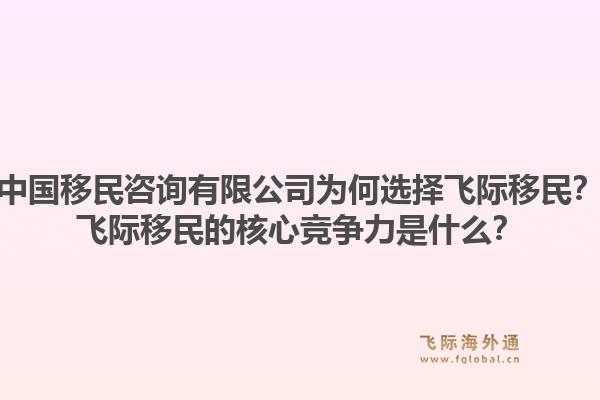 中国移民咨询有限公司为何选择飞际移民？飞际移民的核心竞争力是什么？1.jpg
