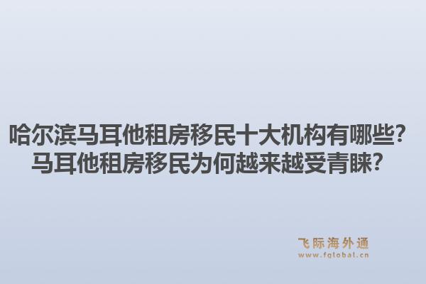 哈尔滨马耳他租房移民十大机构有哪些？马耳他租房移民为何越来越受青睐？