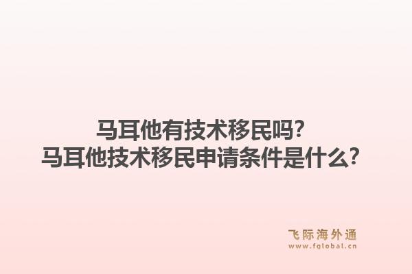 马耳他有技术移民吗？马耳他技术移民申请条件是什么？1.jpg