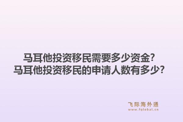 马耳他投资移民需要多少资金？马耳他投资移民的申请人数有多少？1.jpg
