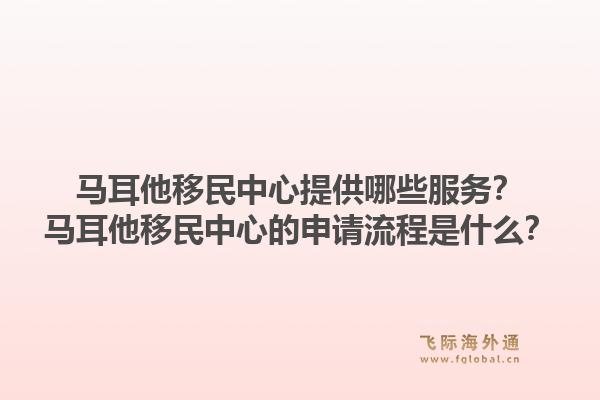 马耳他移民中心提供哪些服务？马耳他移民中心的申请流程是什么？