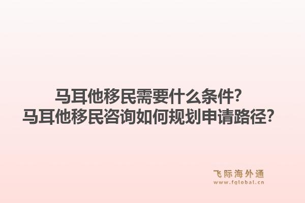 马耳他移民需要什么条件？马耳他移民咨询如何规划申请路径？1.jpg