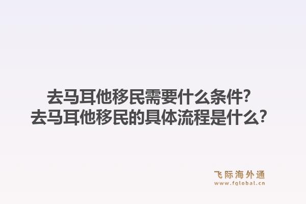 去马耳他移民需要什么条件？去马耳他移民的具体流程是什么？1.jpg