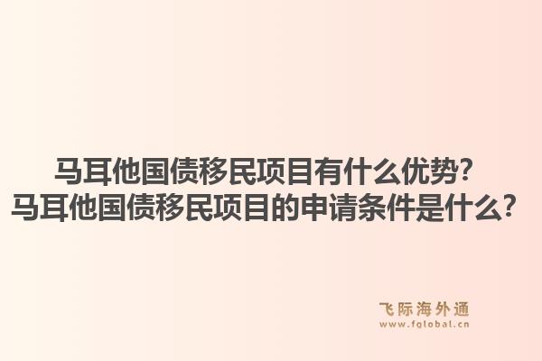 马耳他国债移民项目有什么优势？马耳他国债移民项目的申请条件是什么？1.jpg