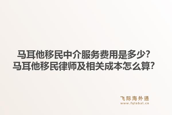 马耳他移民中介服务费用是多少?马耳他移民律师及相关成本怎么算?1.jpg
