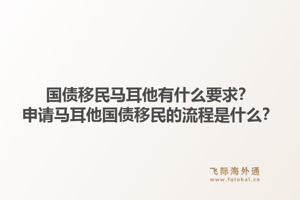 国债移民马耳他有什么要求？申请马耳他国债移民的流程是什么？1.jpg