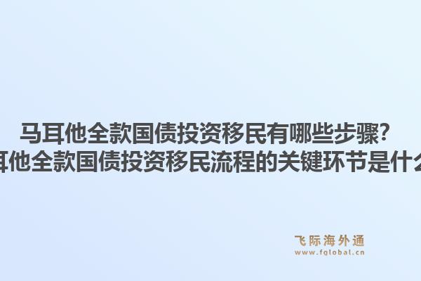 马耳他全款国债投资移民有哪些步骤?马耳他全款国债投资移民流程的关键环节是什么?1.jpg
