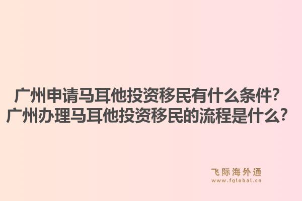 广州申请马耳他投资移民有什么条件?广州办理马耳他投资移民的流程是什么?1.jpg