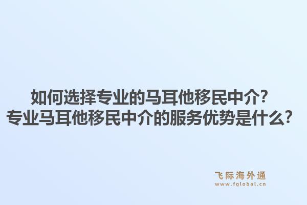 如何选择专业的马耳他移民中介？专业马耳他移民中介的服务优势是什么？1.jpg