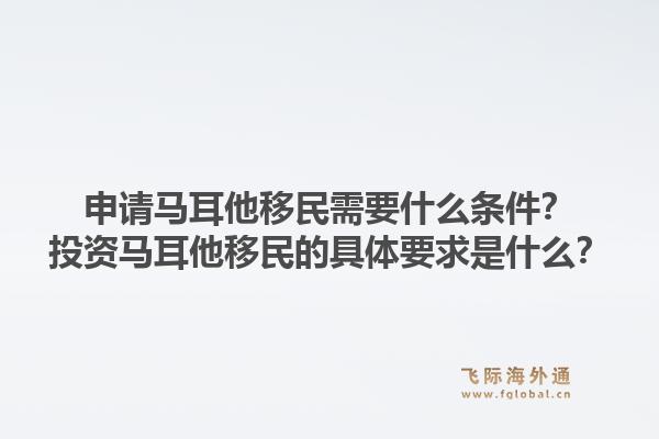 申请马耳他移民需要什么条件?投资马耳他移民的具体要求是什么?1.jpg