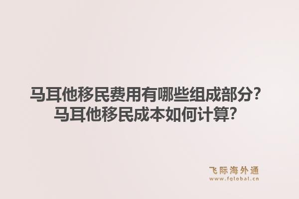 马耳他移民费用有哪些组成部分?马耳他移民成本如何计算?1.jpg
