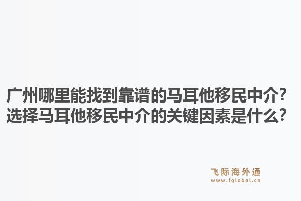 广州哪里能找到靠谱的马耳他移民中介?选择马耳他移民中介的关键因素是什么?1.jpg
