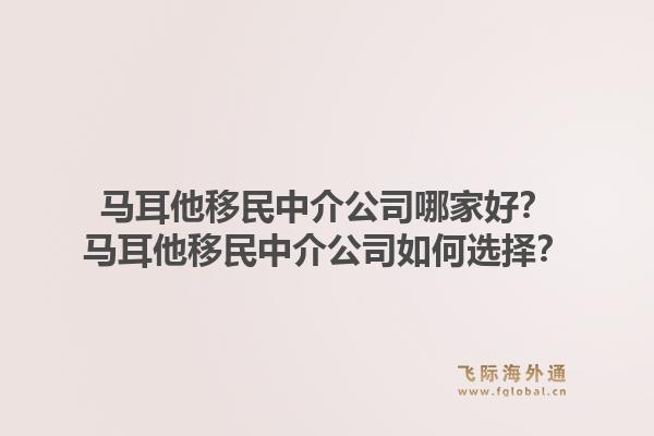 马耳他移民中介公司哪家好?马耳他移民中介公司如何选择?1.jpg