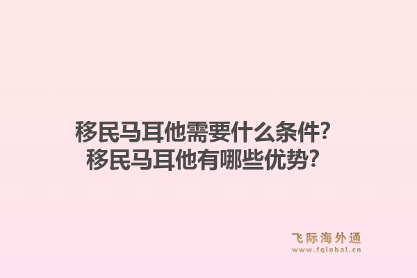 移民马耳他需要什么条件？移民马耳他有哪些优势？1.jpg