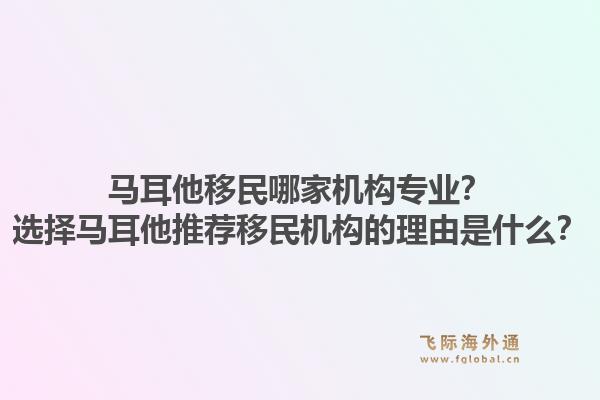 马耳他移民哪家机构专业？选择马耳他推荐移民机构的理由是什么？1.jpg